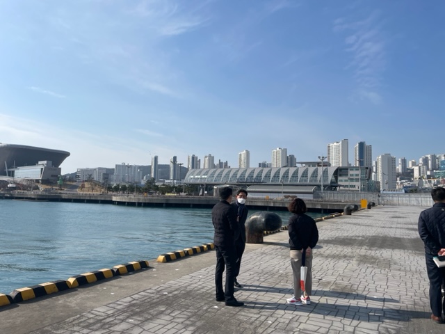 부산청장, 크루즈 입항 재개 관련 터미널 사업 현장점검