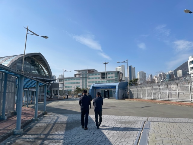 부산청장, 크루즈 입항 재개 관련 터미널 사업 현장점검