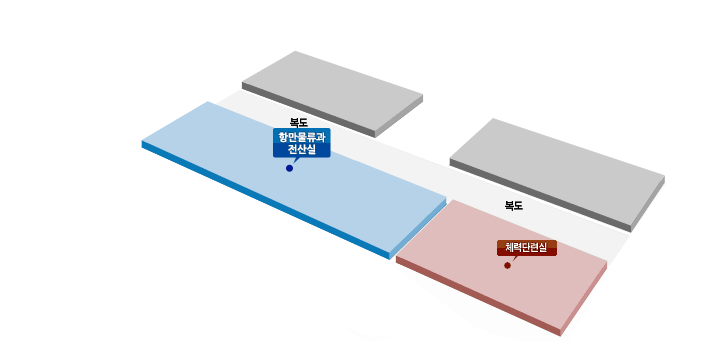 부산 해양수산청 6층 청사안내도