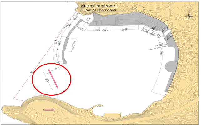 천성항 남방파제 건설공사